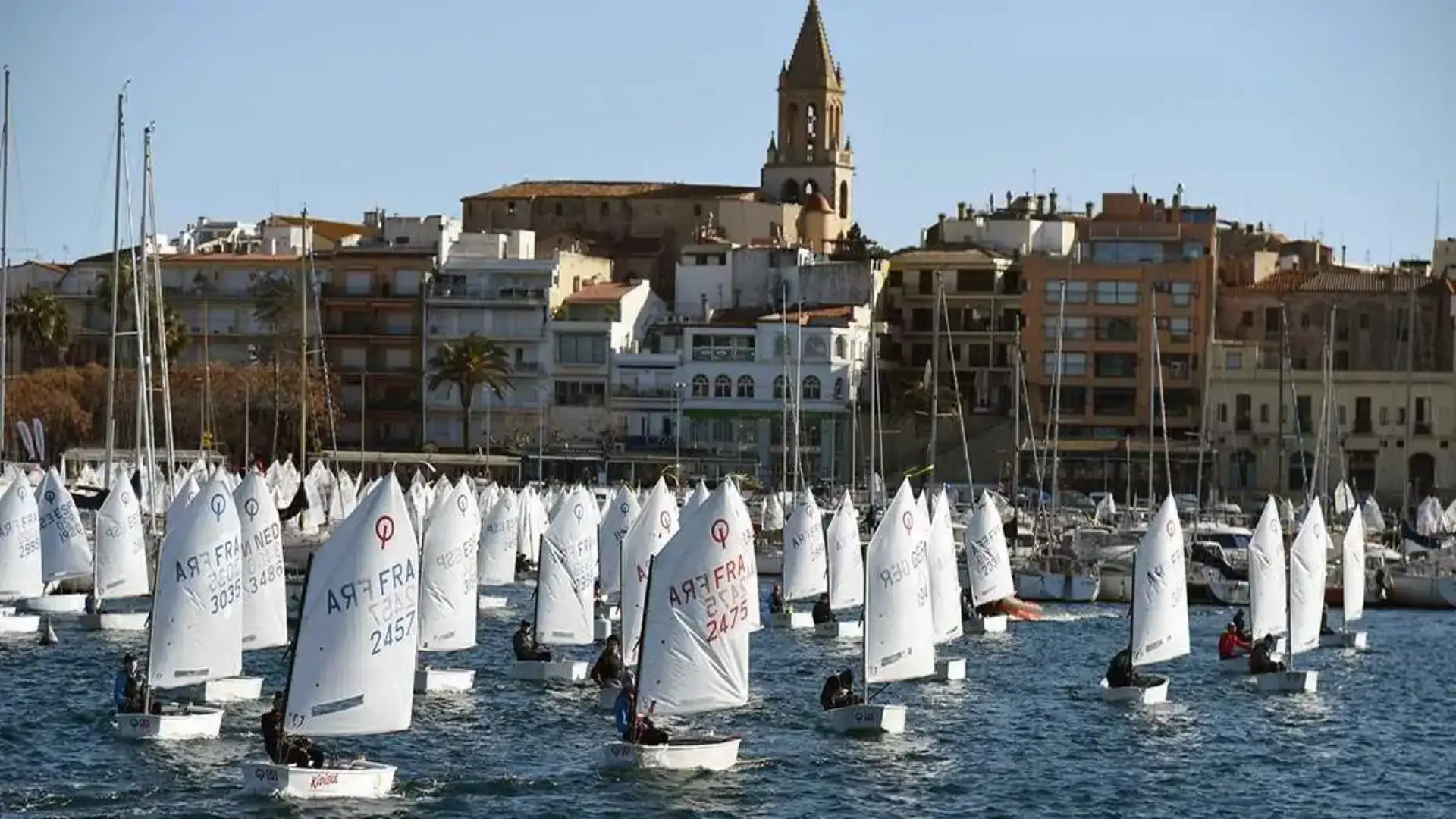 Record à Palamós avec 550 optimistes et en Moraira édition brillante de la Grefusa