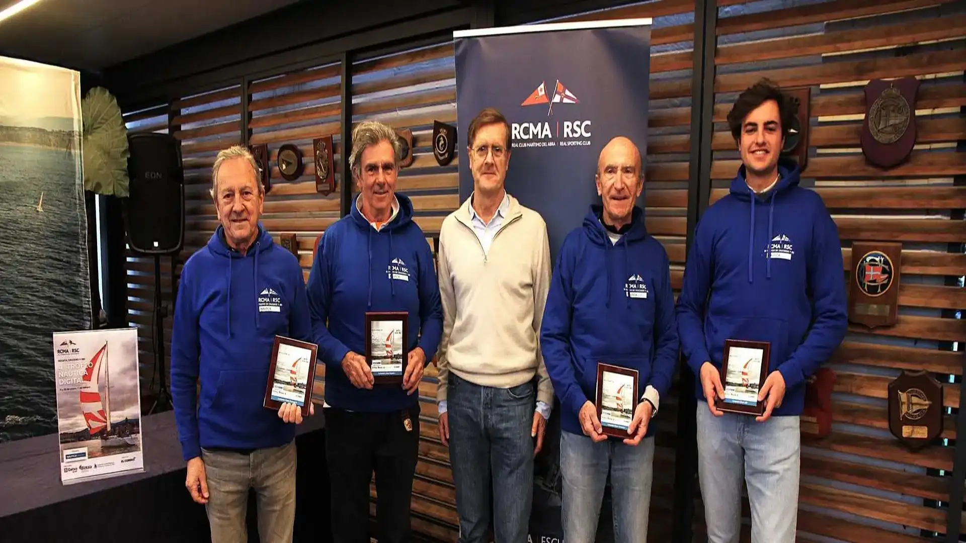Trophée nautique numérique : victoire de Kutxa, Txupinazo, Bacilon et Kohen à Getxo