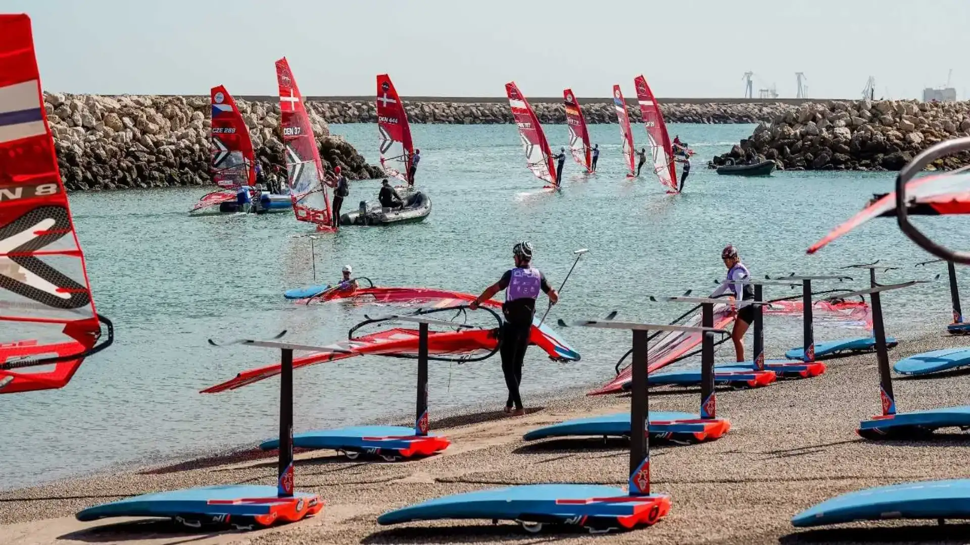 iQFOil Cadiz, Optimist Murcia, Greenwich Womens, Vela Ligera Santander et Gijón