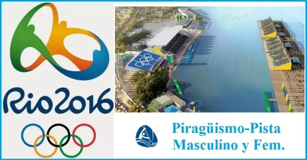 remo piraguismo pista masculino