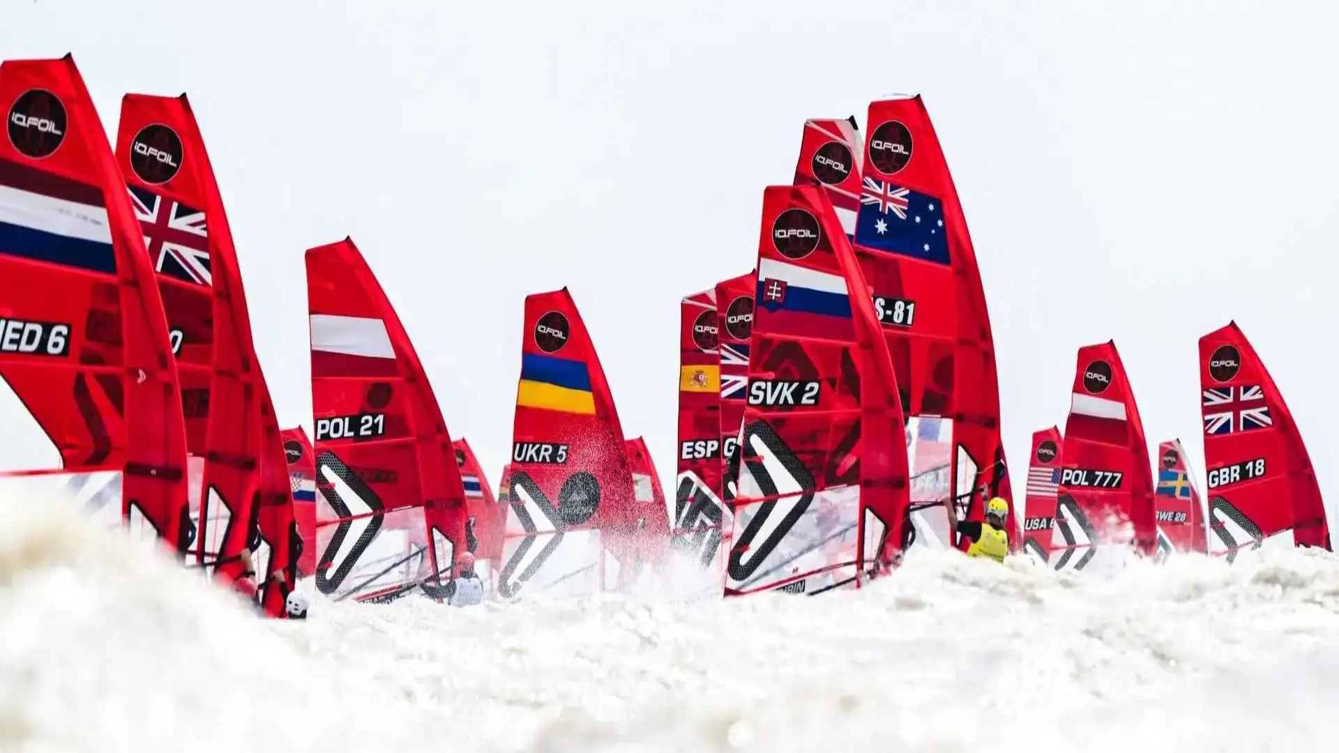 iQfoil Games Cadix, Equalité Alicante, Ocean Race à Nice, Hôpital Santurce avec El Abra