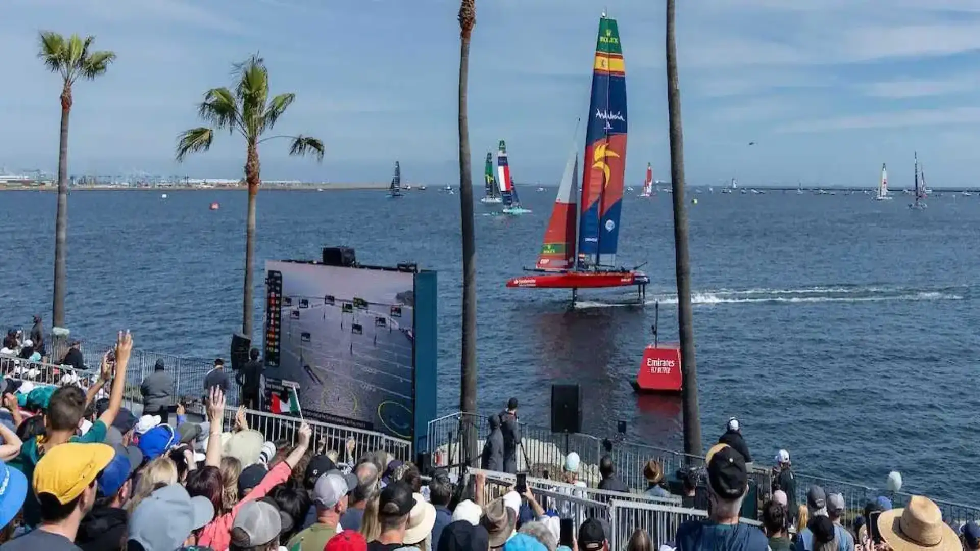 Espagne cinquième à SailGP, Majorque au complet, Optimist Diputación de Cadiz, HSN répète en J70