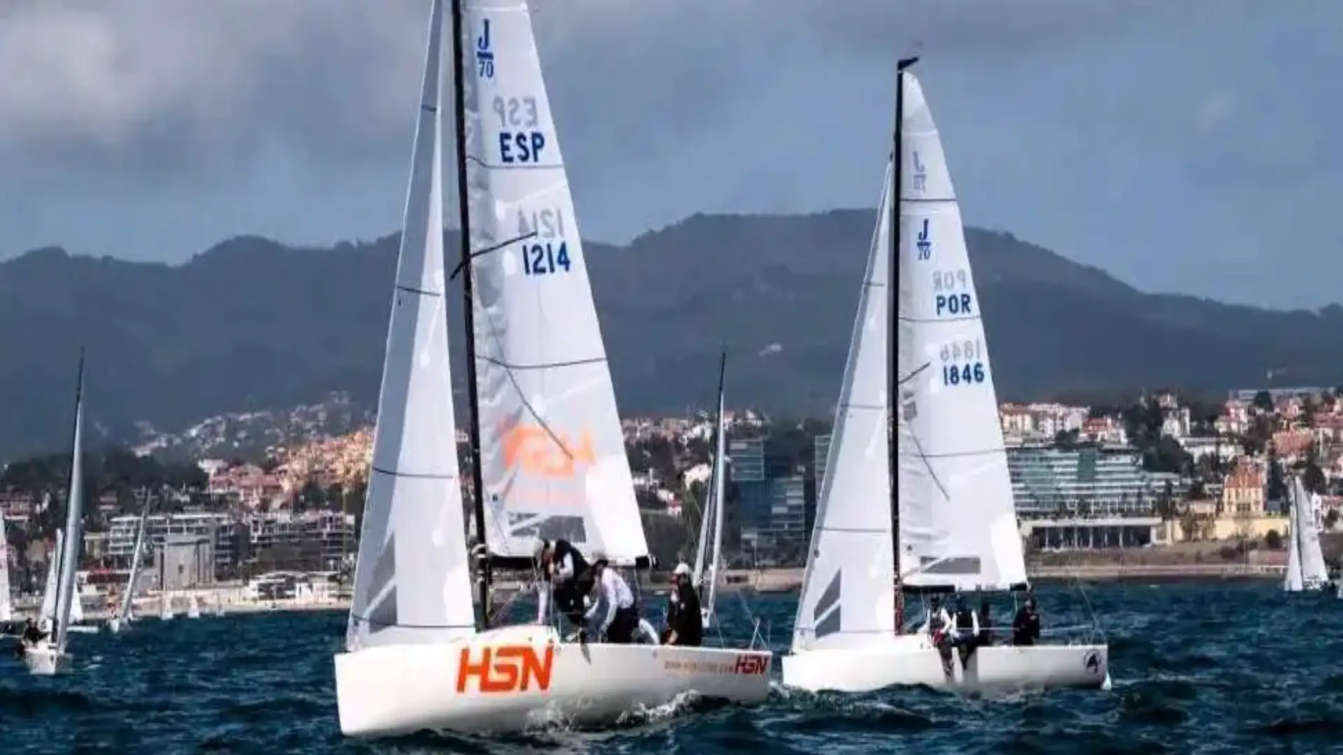 HSN Sailing Team se classe en première place en Europe J70 à Cascais