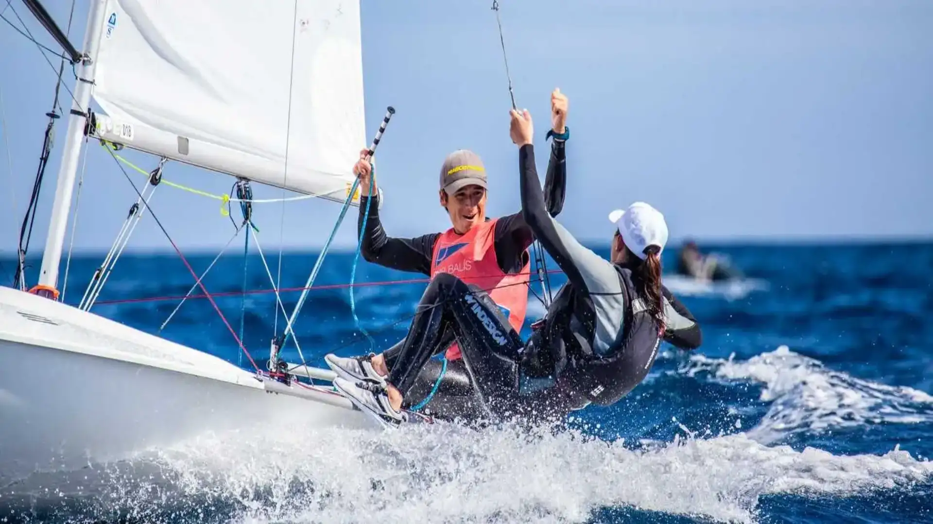 Mateu-Cavaco campeones de España de 420 y Valero lidera el de Optimist en Santander