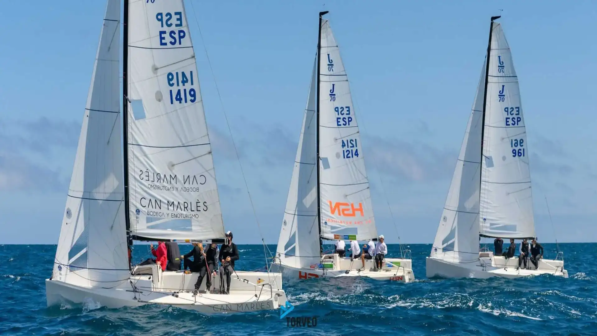 L'équipe J70 HSN Sailing gagne à Barcelone, APD Travel à Ibiza