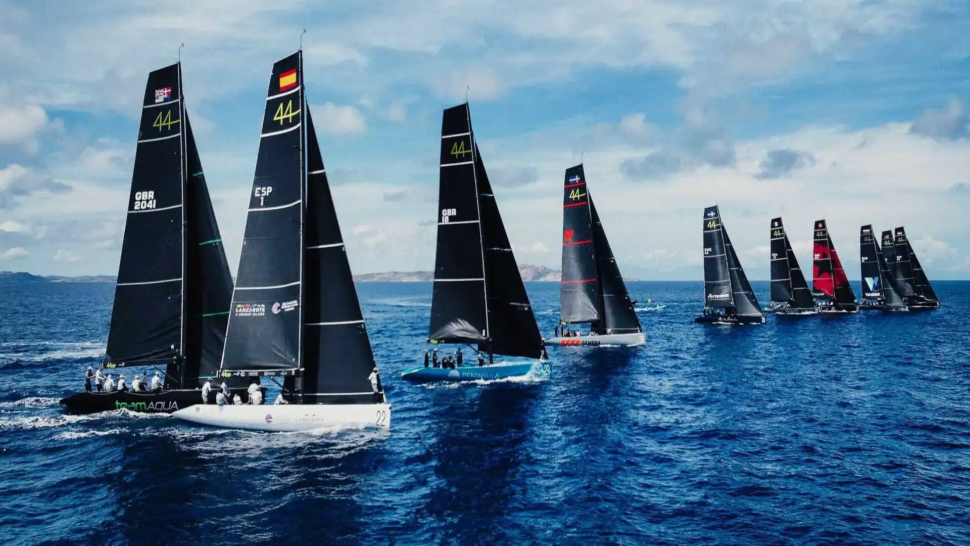 44Cup Porto Cervo, Ilca 7 en Ibiza, arranca el UPV en Valencia y La Tramuntana