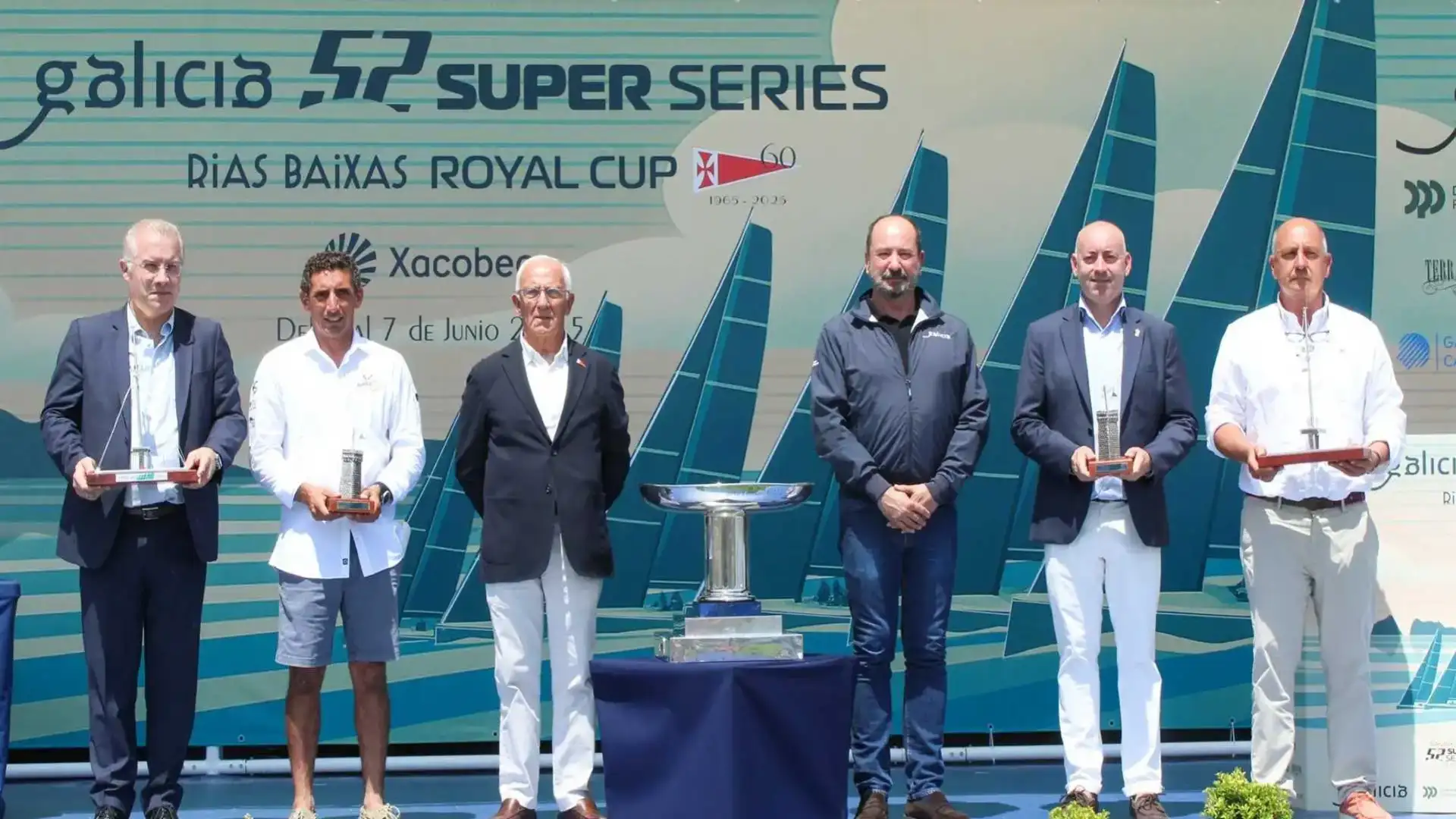 Galicia 52 Super Series ist der Royal Cup bereits im Monte Real Yacht Club in Baiona
