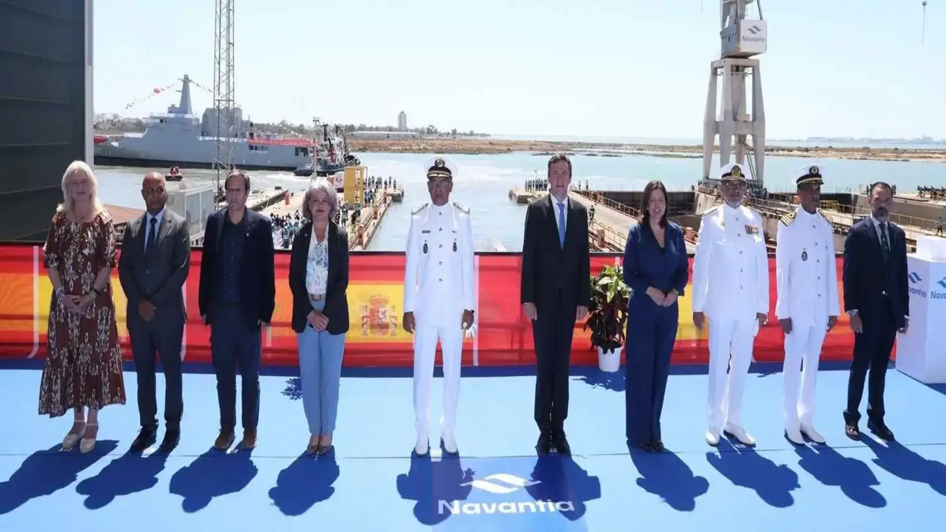 Navantia bootete eine 87-Meter-Patrol für die Royal Moroccan Navy