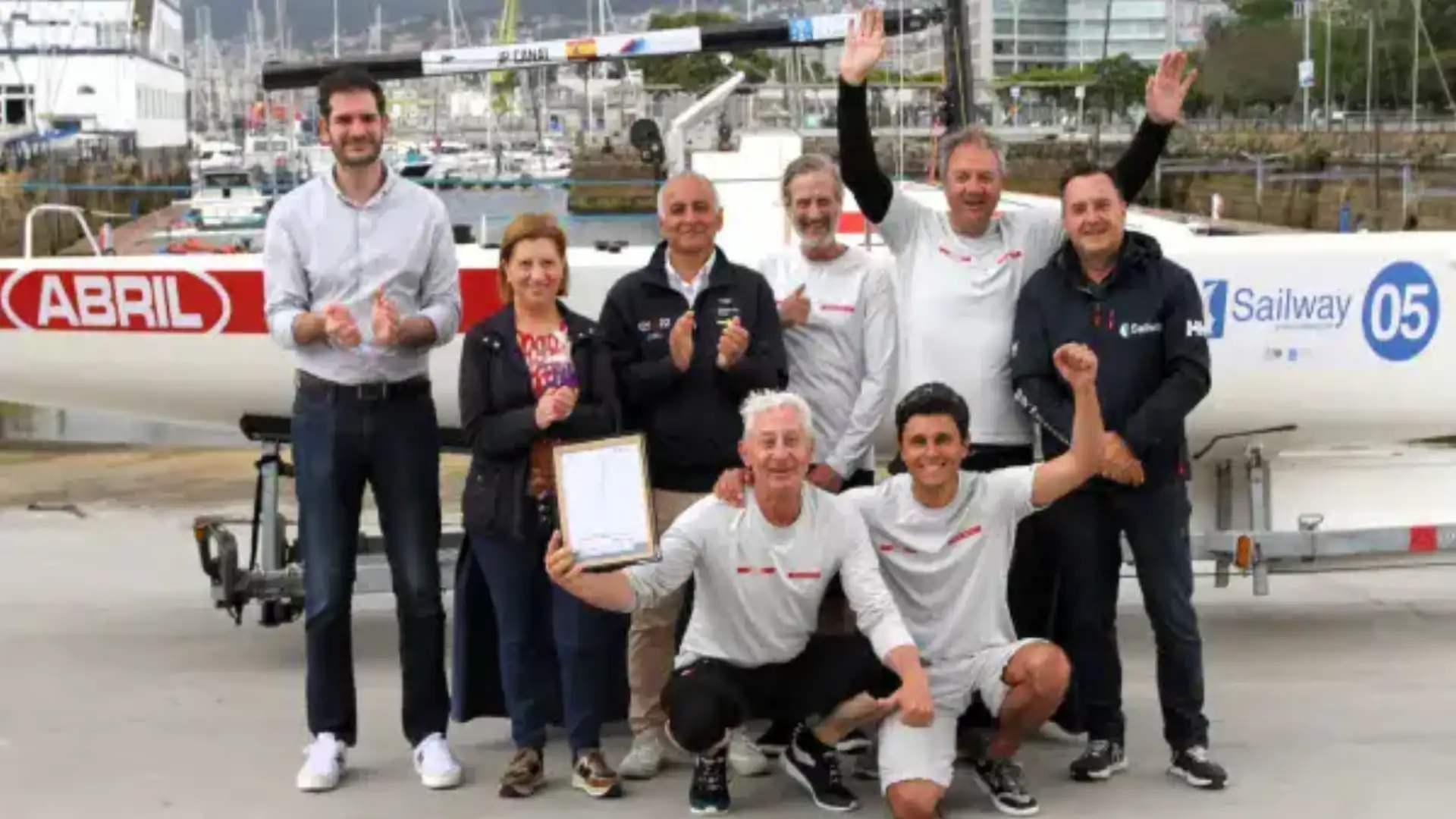 Vincitore assoluto della serie J70 Sailway