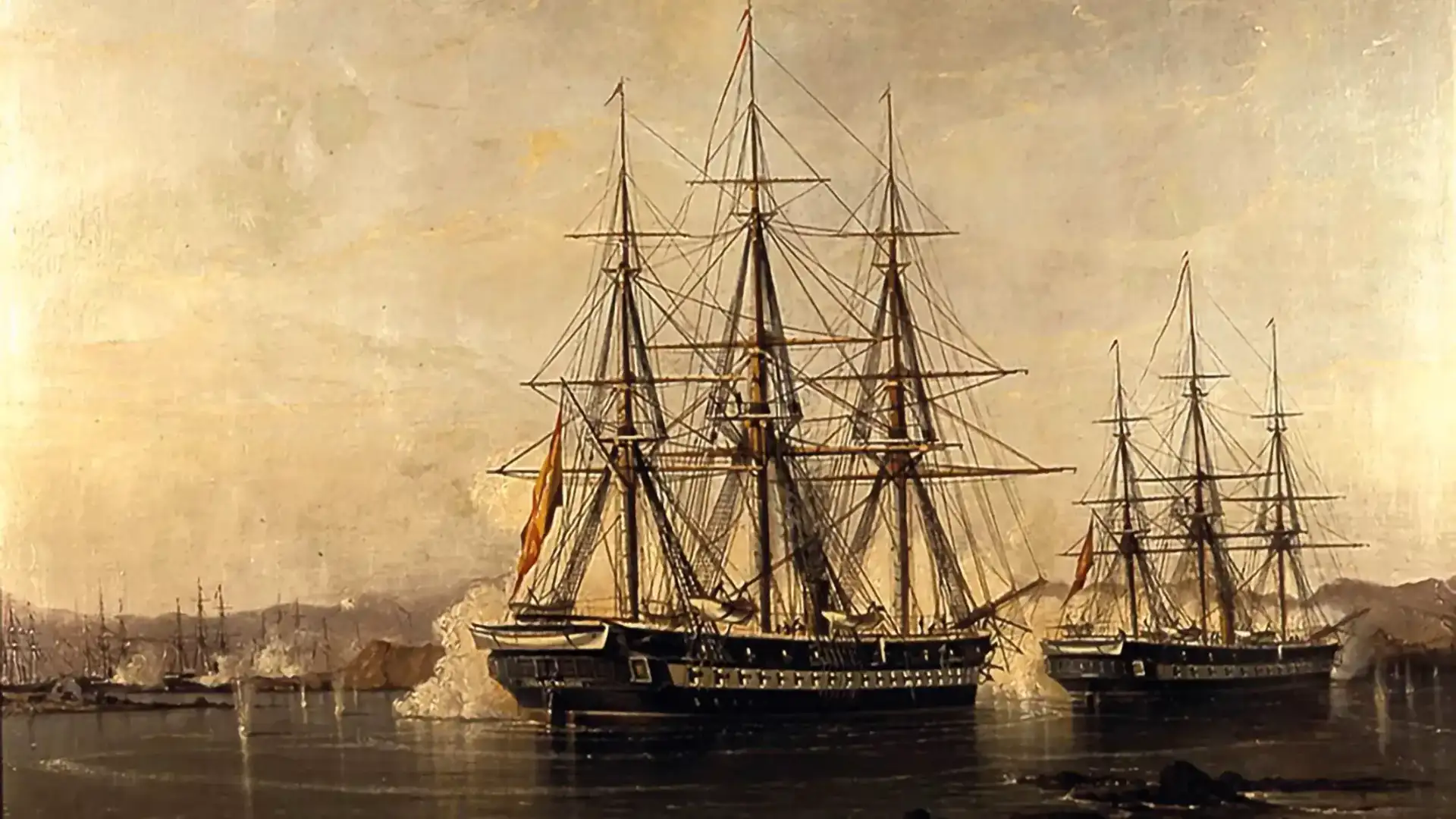 Asturies, Blanca, Almansa, Nautilus et Galatea les autres navires scolaires espagnols