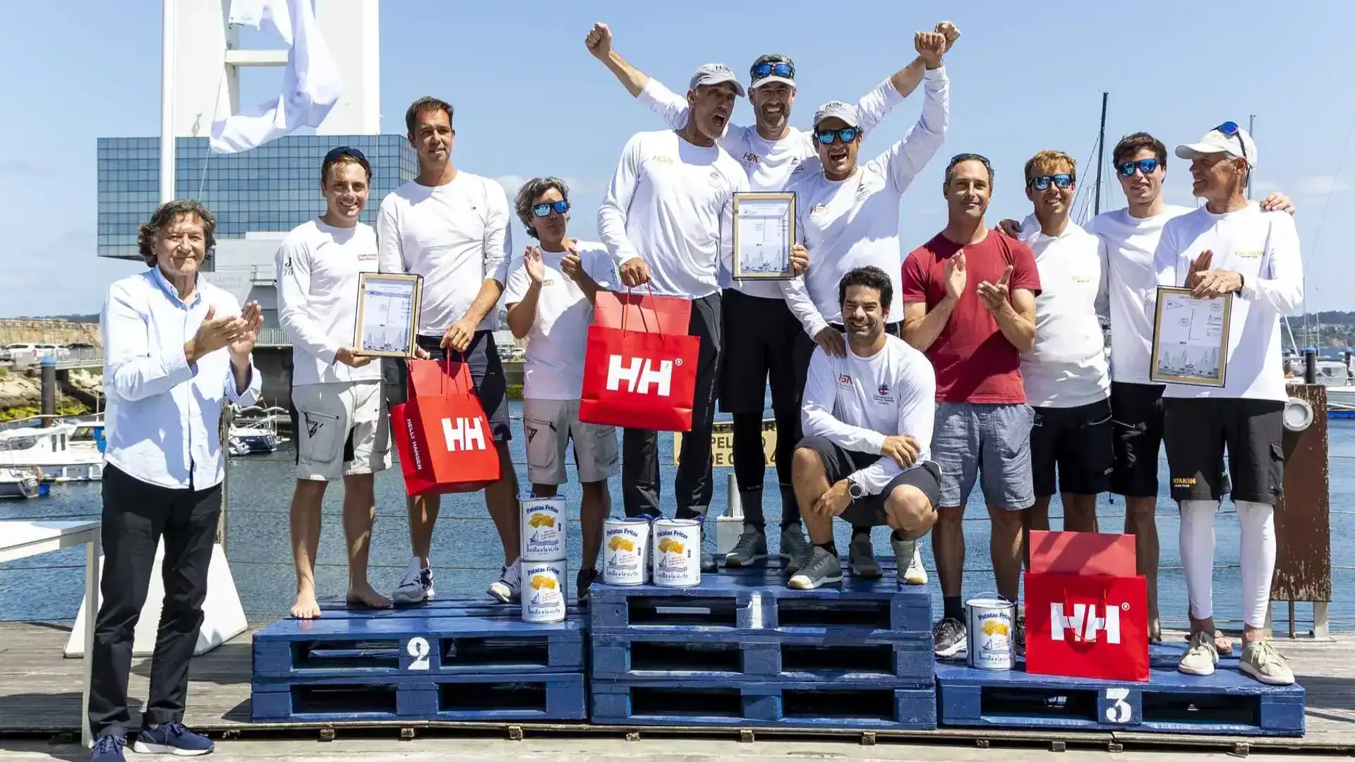 Maeloc Open de Espanha J70: HSN Sailing Team, sua regularidade lhe valio o ouro