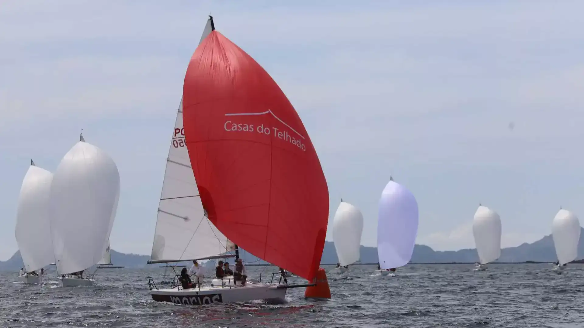 Semana Abanca: Okofen patroneado por Javier Gándara lider del Iberico de J80