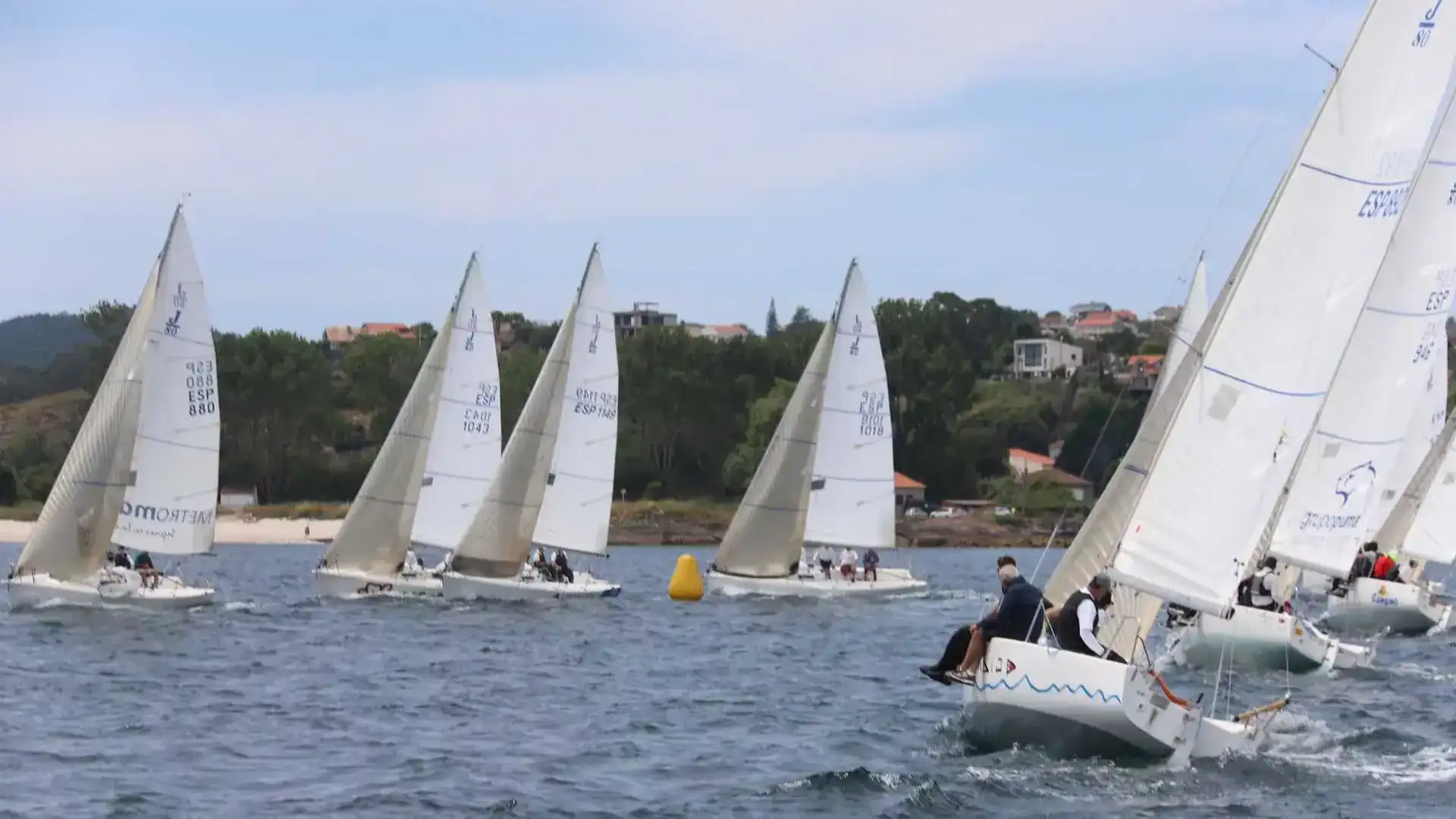 Semana Abanca: Okofen, Marías y Alboroto podio del Ibérico de J80