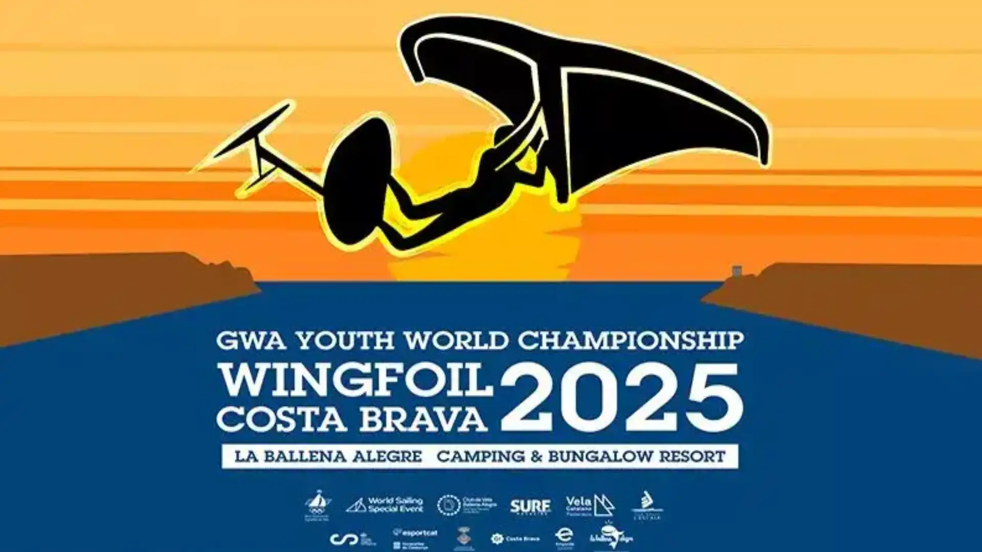Wing Foil Youth World in der Costa Brava