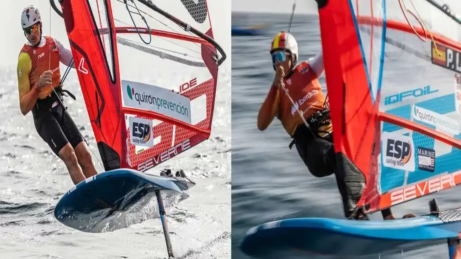 Nacho Baltasar y Pilar Lamadrid bazas top de España en el Mundial de iQFoil