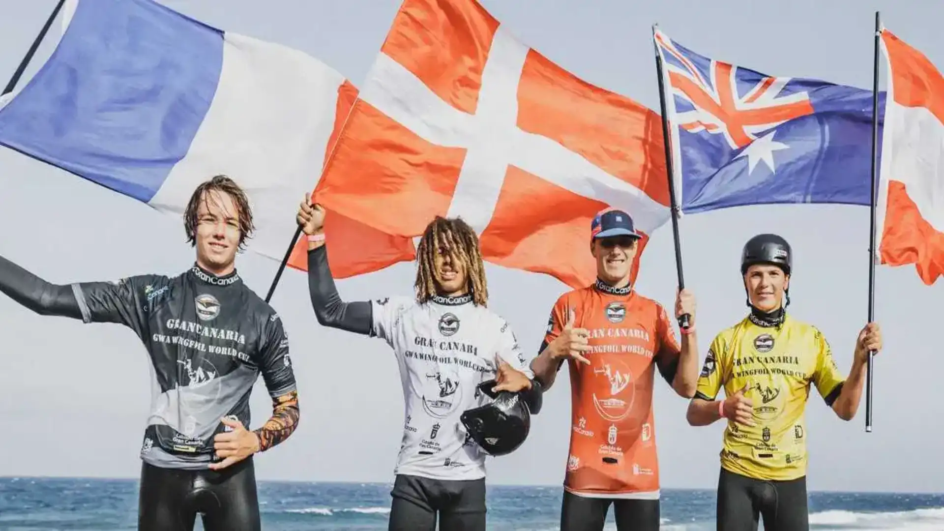 Benjamin Castenskiold campeón mundial de Wingfoil Surf-Freestyle