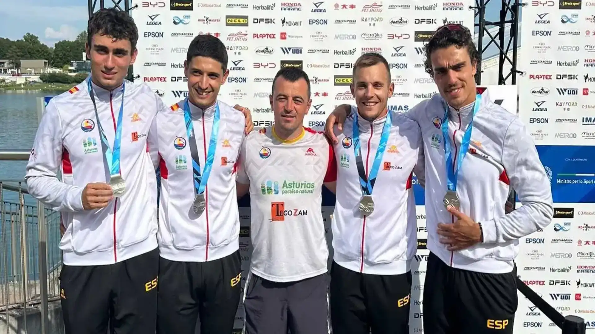 Le canot donne à l'Espagne deux médailles de plus à la Coupe du monde à Milan