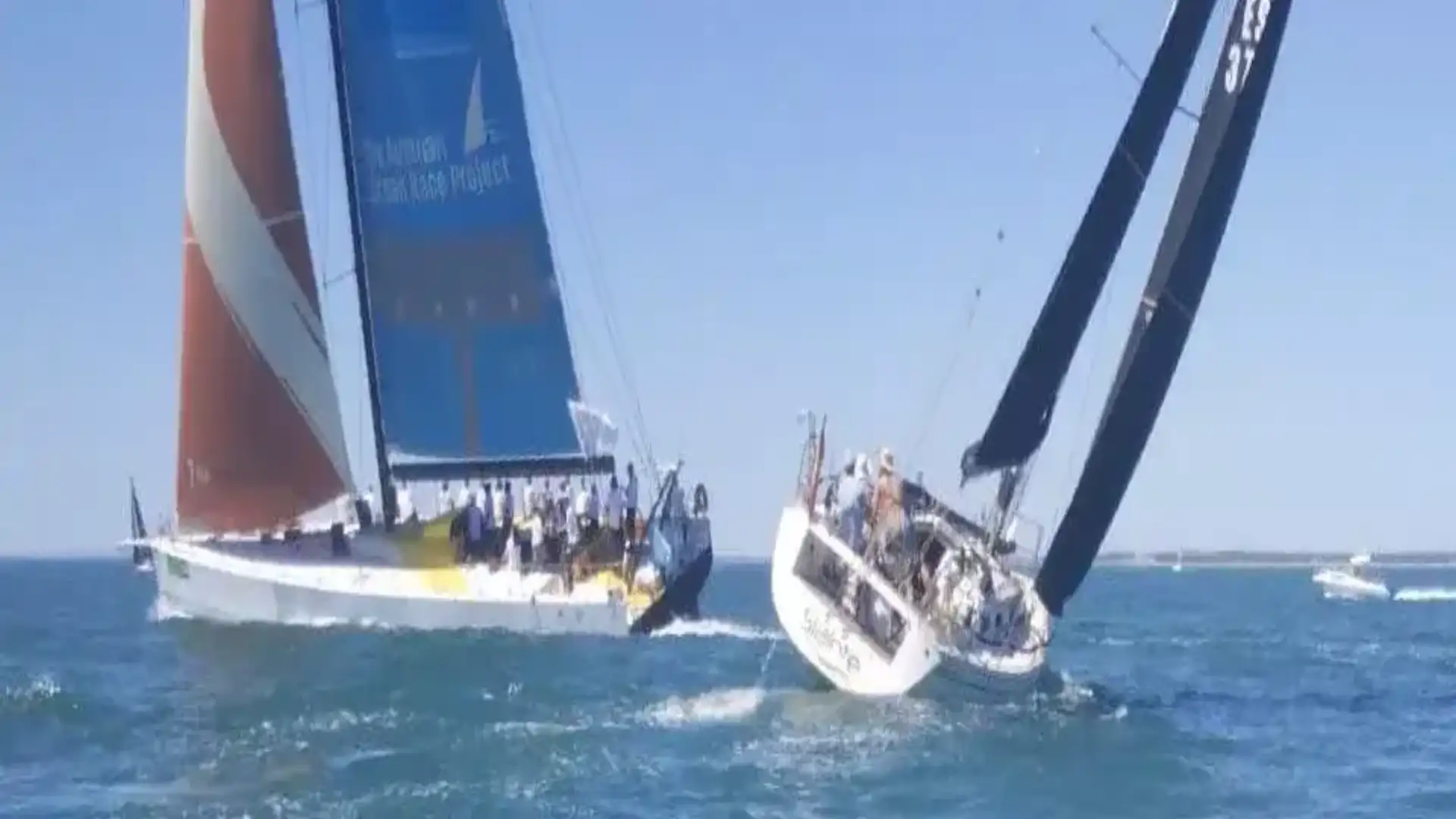 Die Regata Palos La Gomera, Villa de Gijón de Vela Ligera beginnt