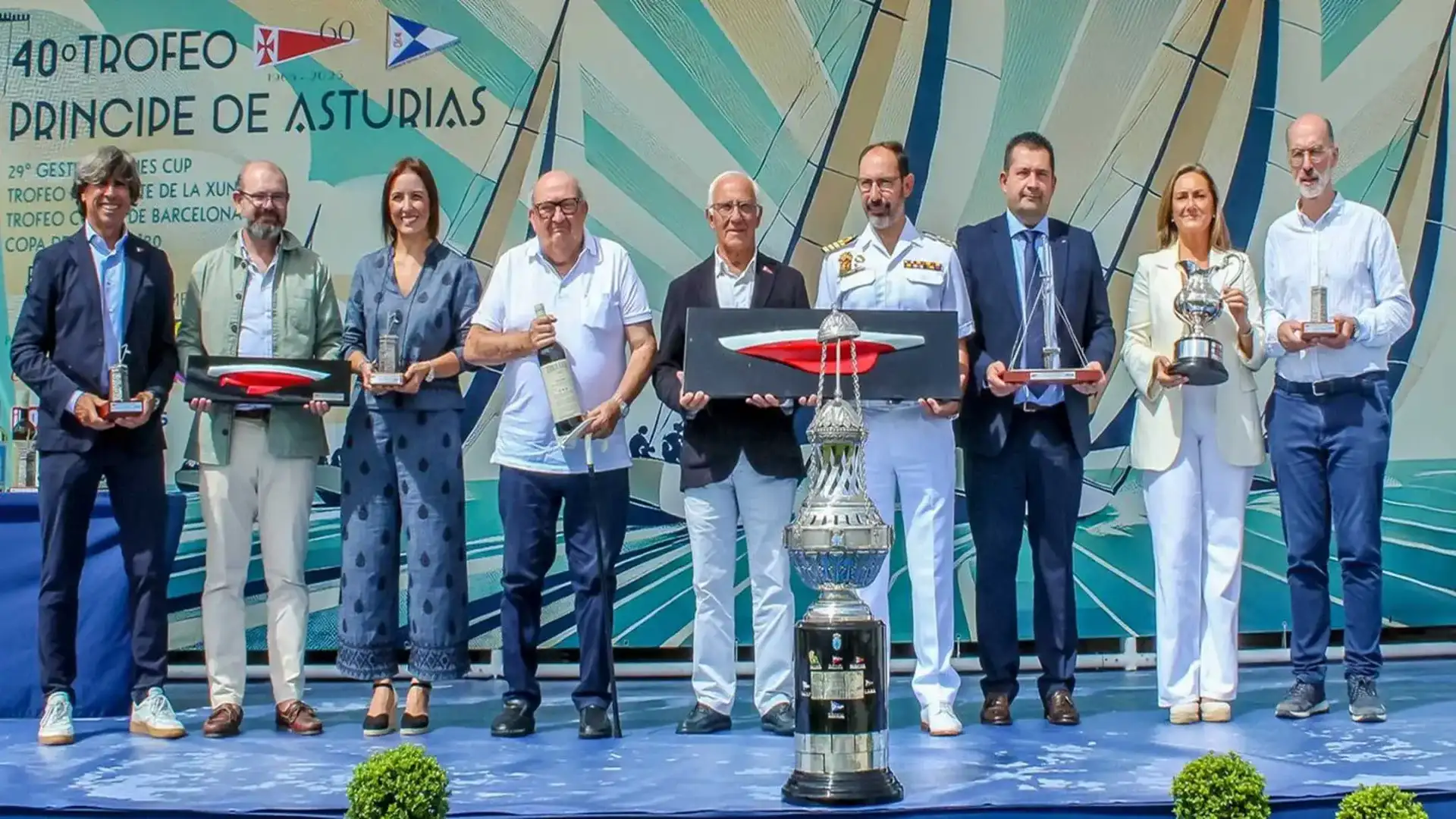 40 édition du Prince's Trophy avec le parrainage d'Abanca et 80 bateaux en compétition