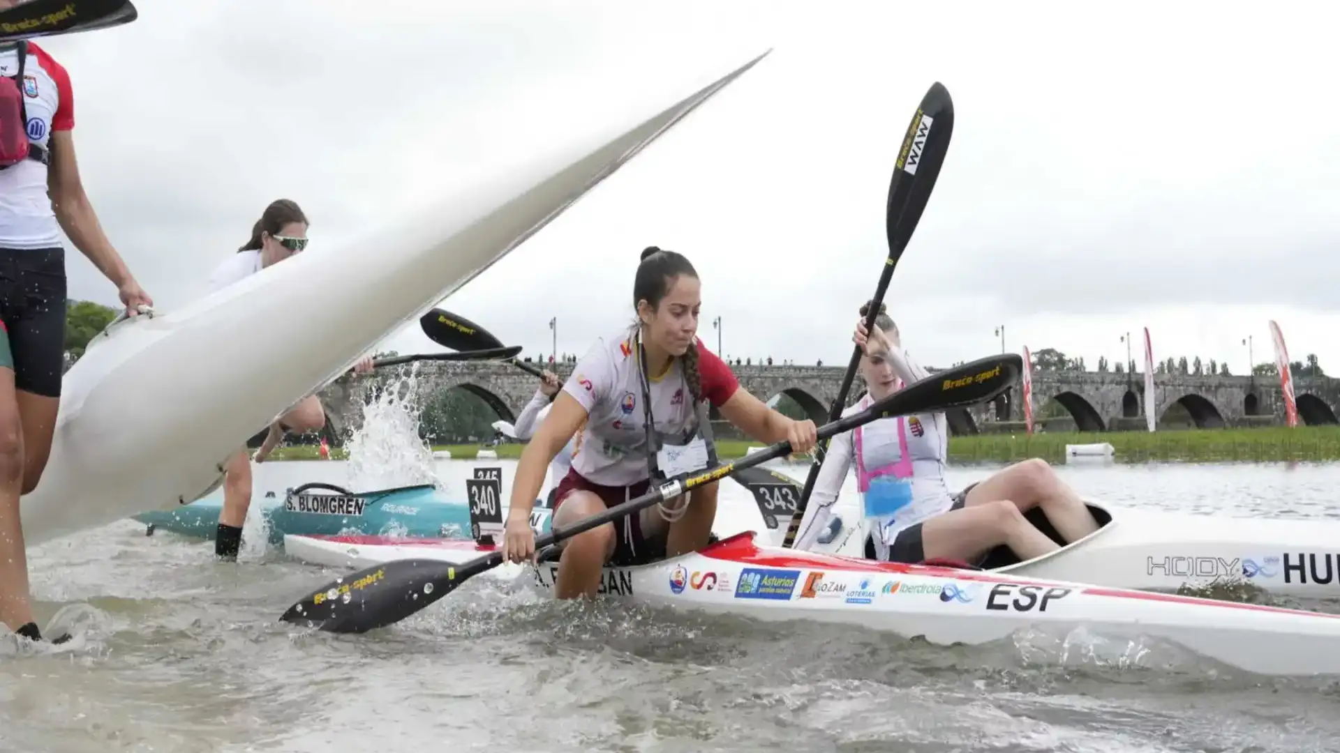 Il piranismo spagnolo del Marathon World che inizia a Györ