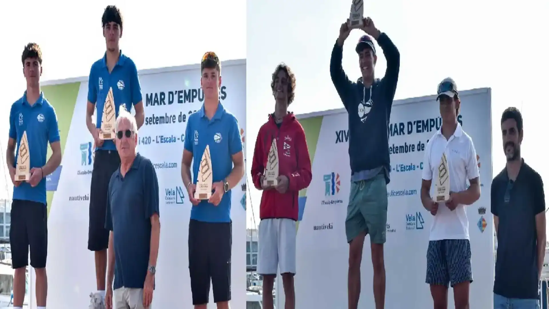 Candela leggera per doppio gioco: Ilca in scala e in Almería; e Snipe in Gijón e Cadiz