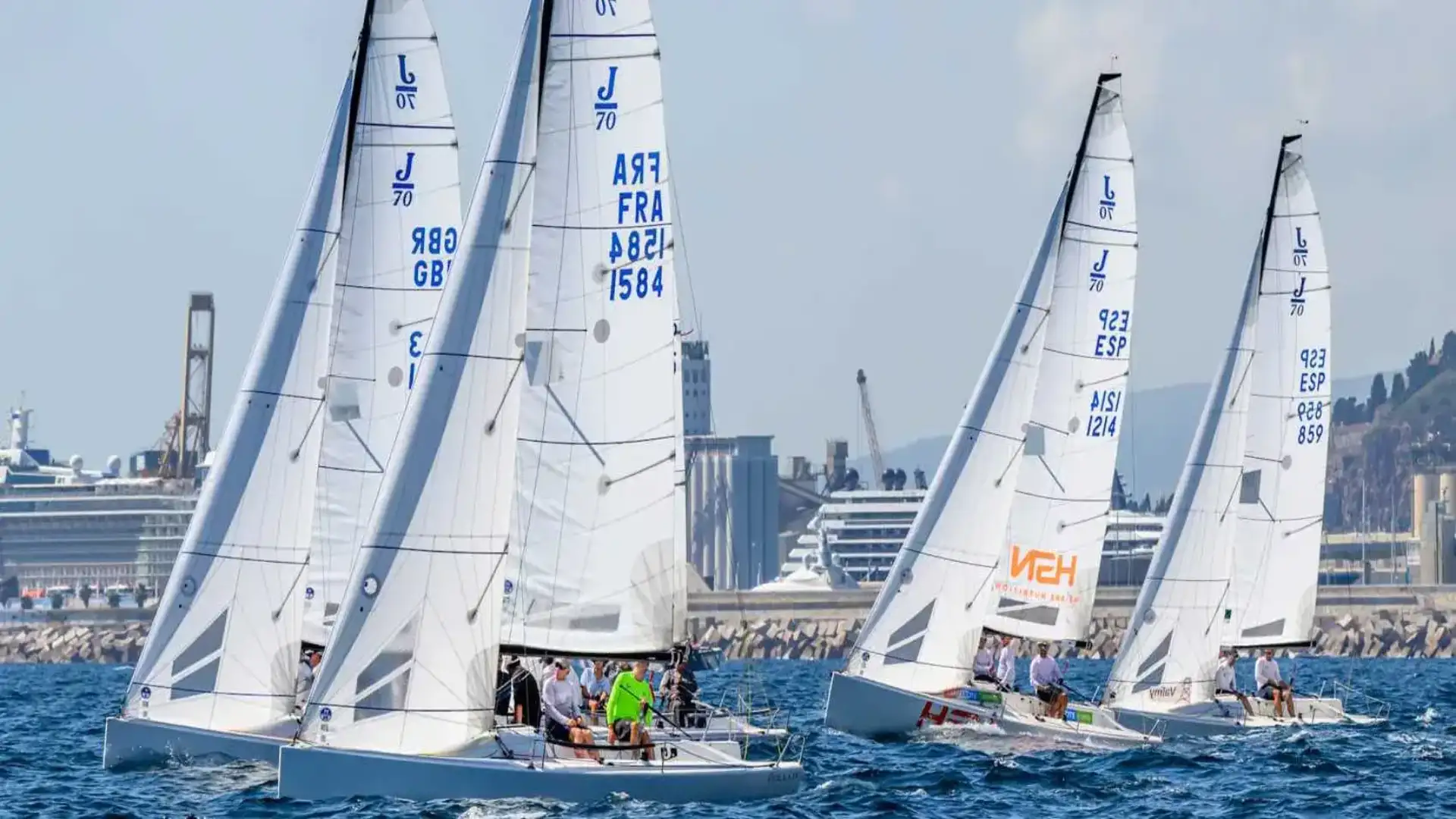 Barcelona Winter Series J70: Seriousfun, Can Marlés et HSN, podium provisoire
