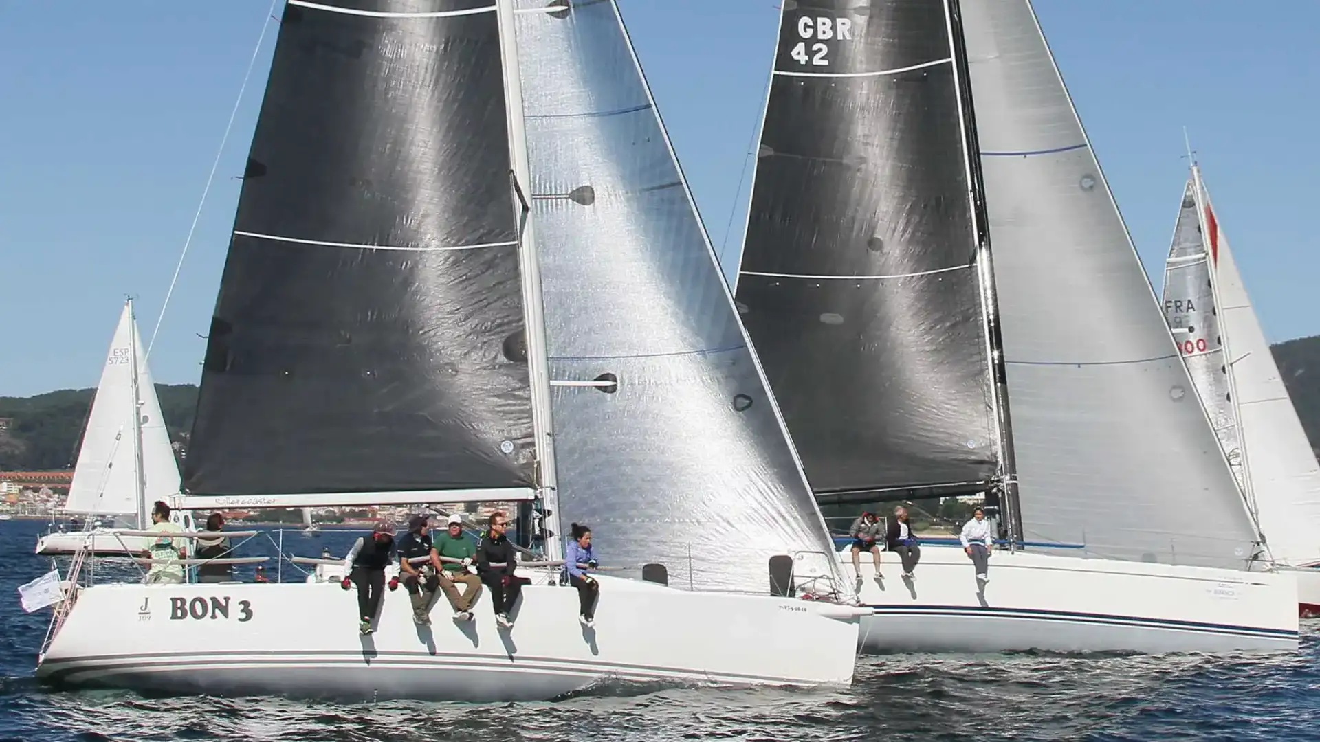 Trophy Vila de Bouzas- Galicisch und Portugiesisch Abanca Woche Wettbewerb im Ria de Vigo
