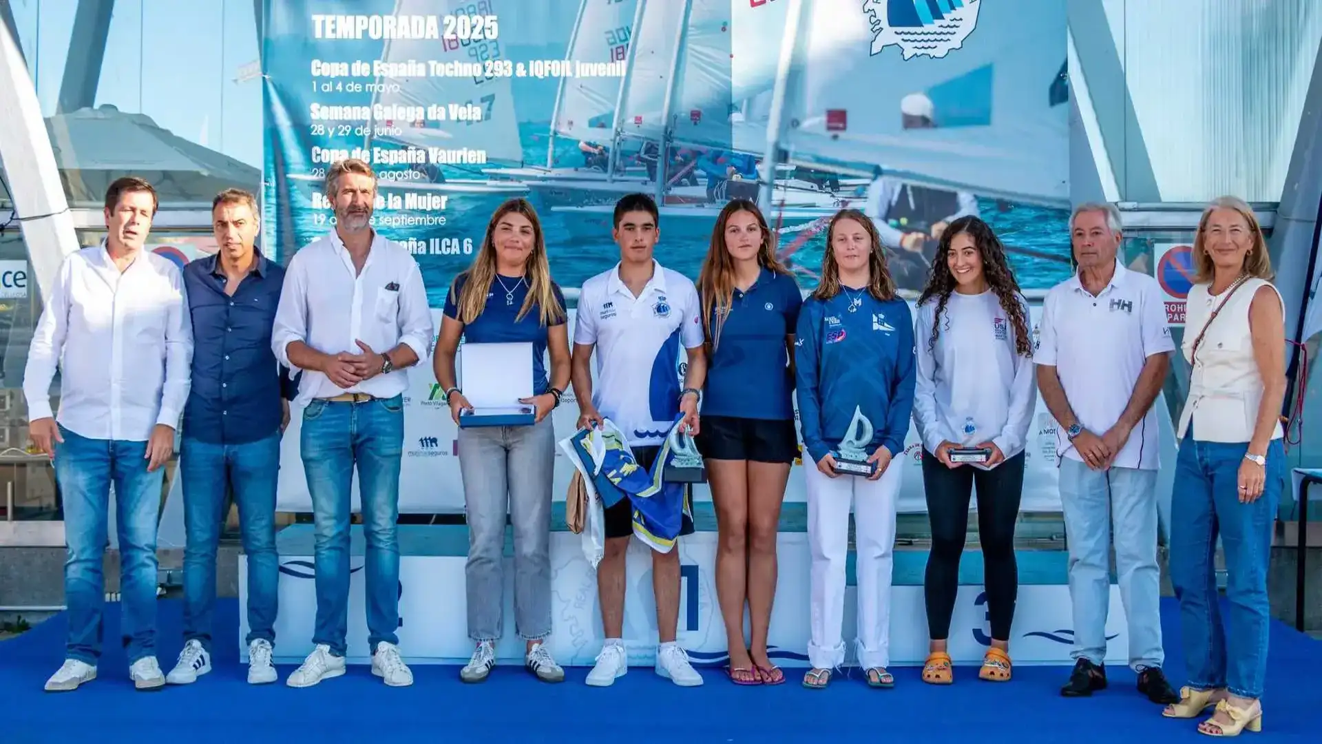 Bruno Iglesias del Náutico de Riveira vincitore della Coppa di Spagna Ilca6