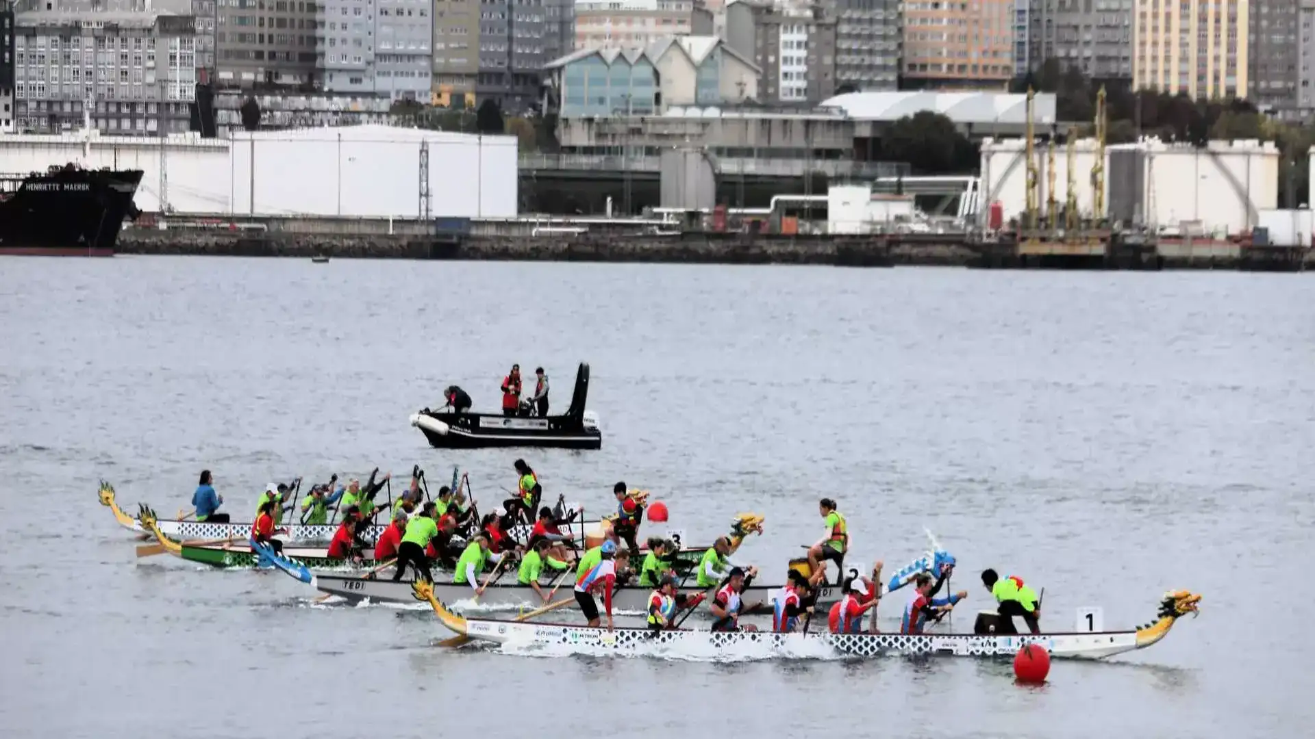 Cidade da Coruña de Piragüismo: Rías Baixas Boiro vencedor absoluto