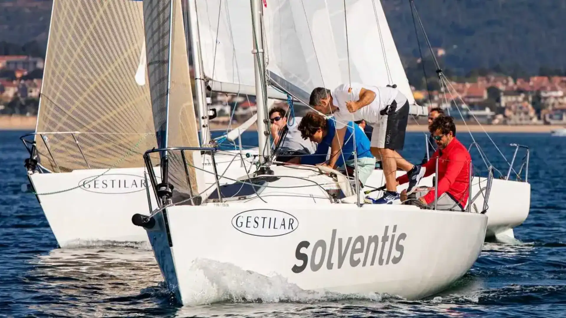 Javier Gandara con Okofen più leader della Winter League di J80