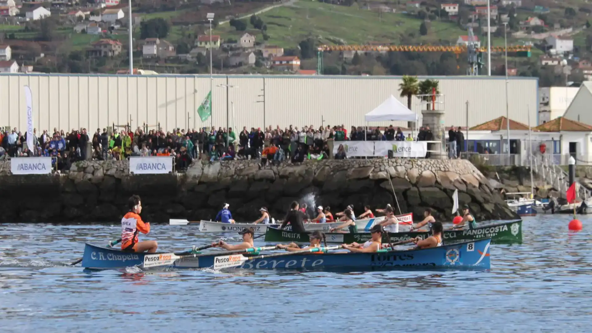 Ence-Marin Villa: la base dell'ATC galiziano nella settimana Abanca con 100 batel