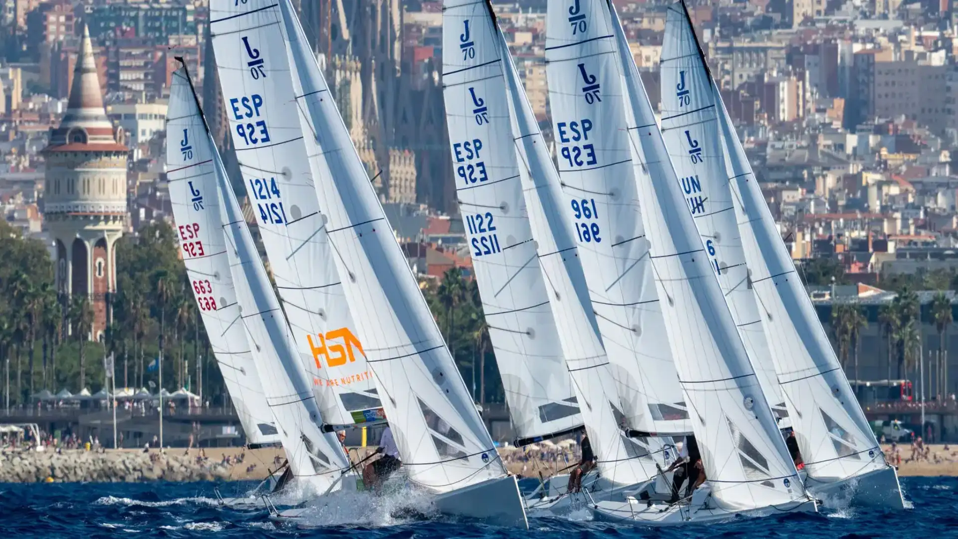 Grande evento a Barcellona del J70 con 32 squadre di nove paesi