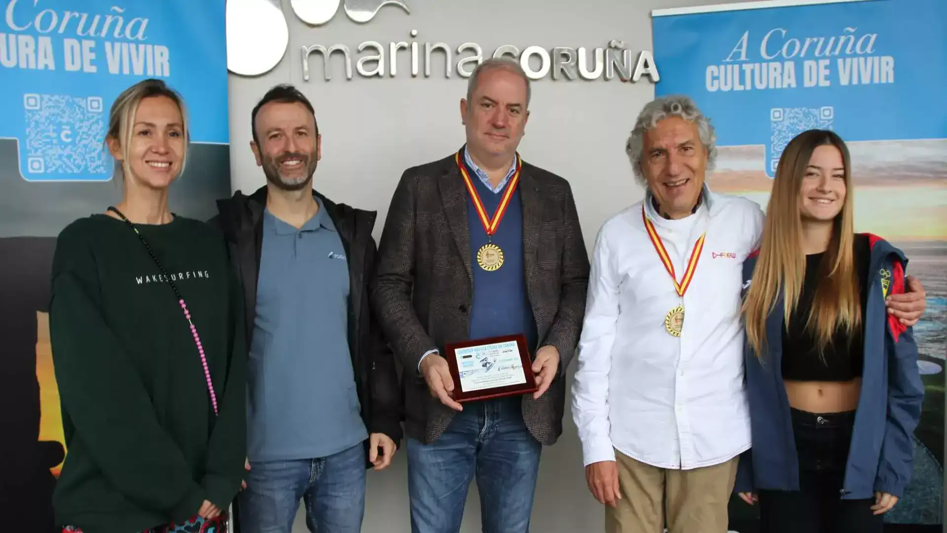 A Coruña Náutical Festival: spanische Namen Gonzalo Castro rider de honor