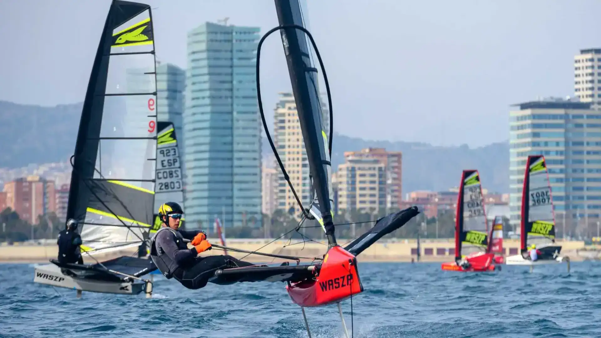 Copa de España de WASZP y Eurocup Final en Barcelona