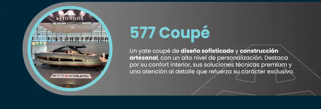 Novedades Boot Düsseldorf: 577 Coupé