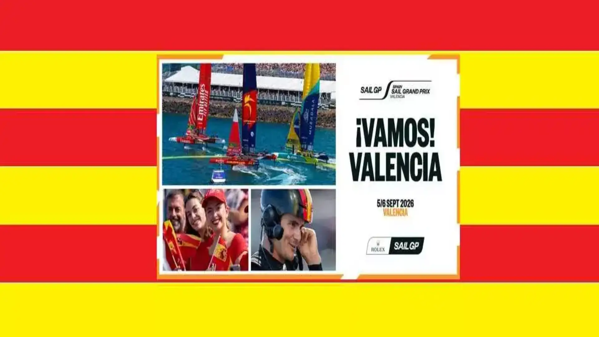 Sede di Valencia per tre anni del Gran Premio di Spagna Sail il primo 5 6 settembre