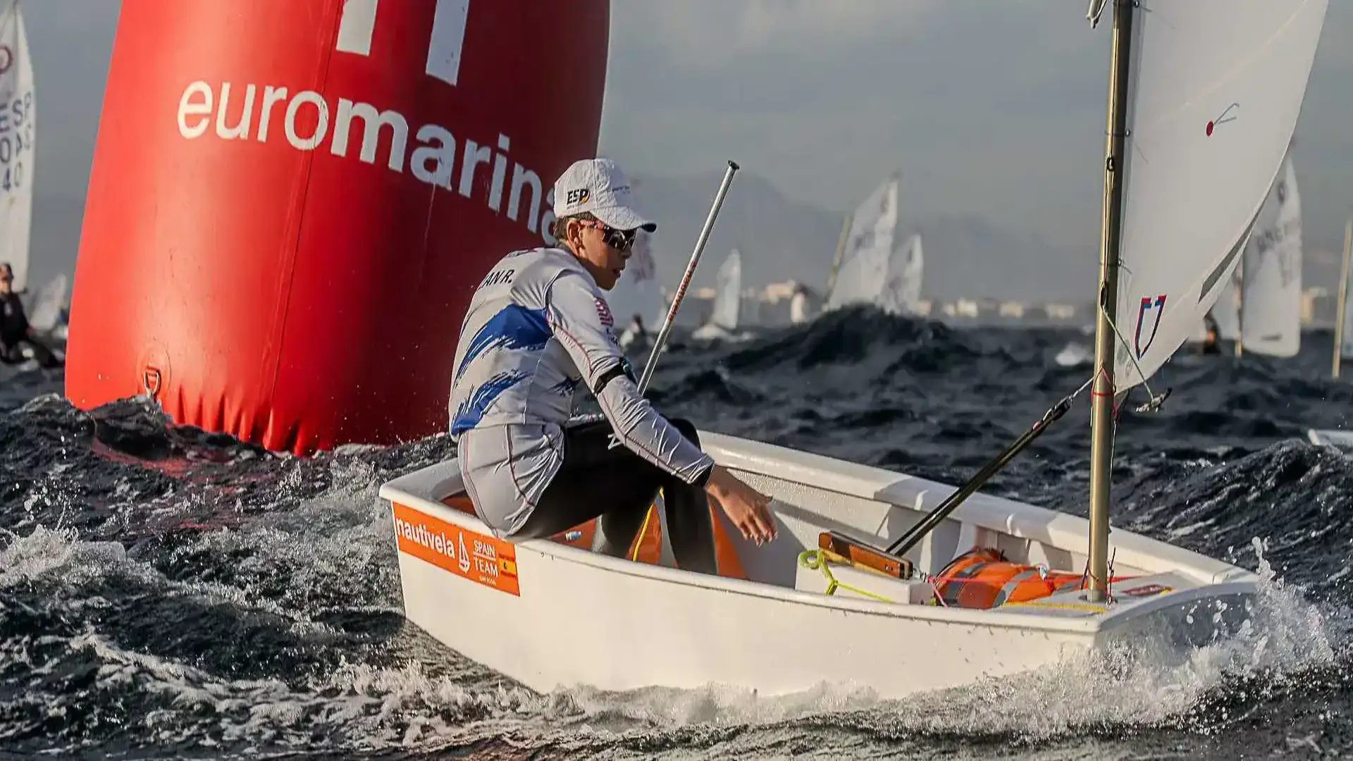 Euromarina Optimist Torrevieja: Izan Rogel und Antonia Peñalver oros