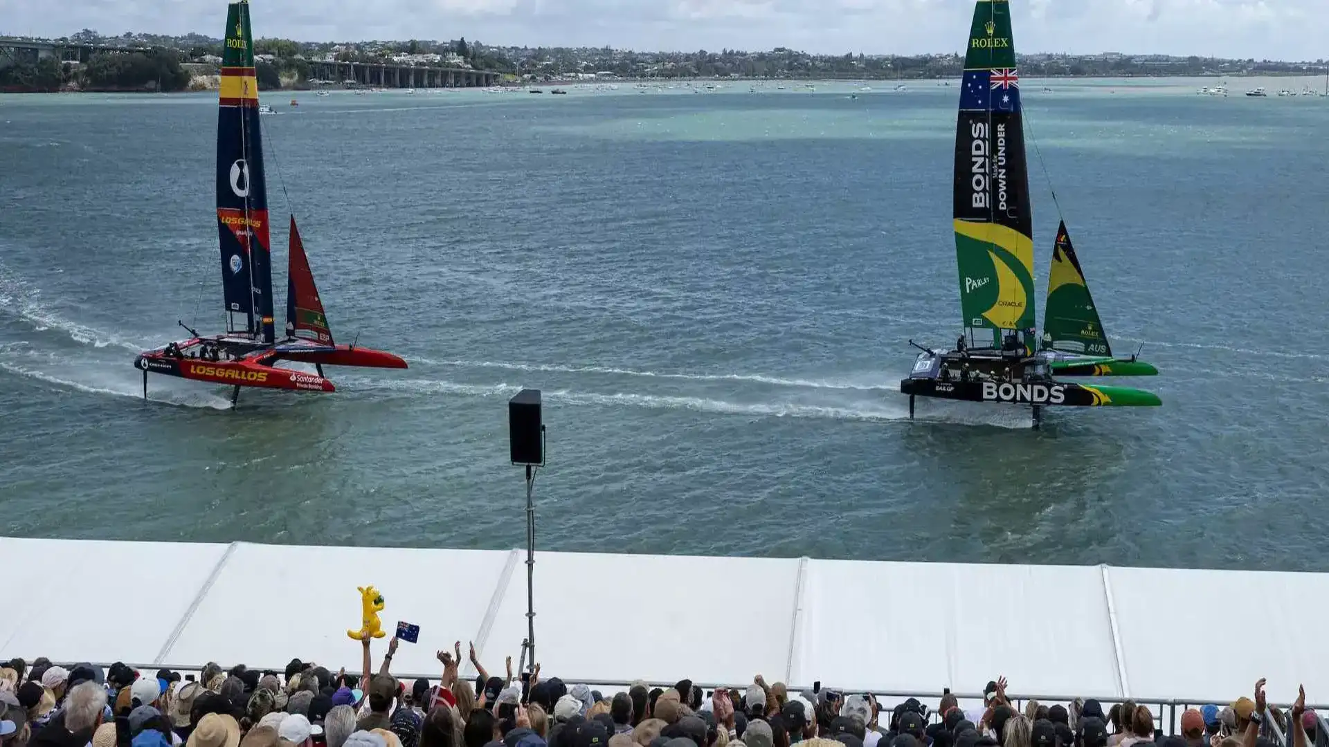 SailGP: recuperación de España en Auckland, que se mete en podio