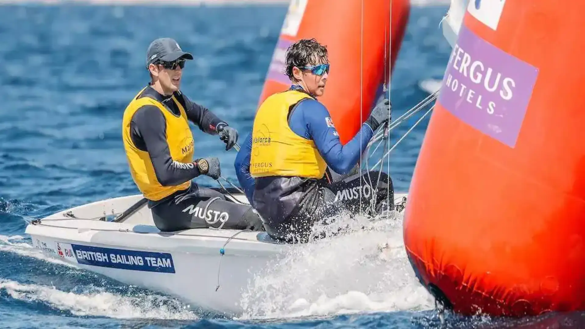 Die Sofia ist ein idealer Ort für die Olympische Mischklasse-Segel