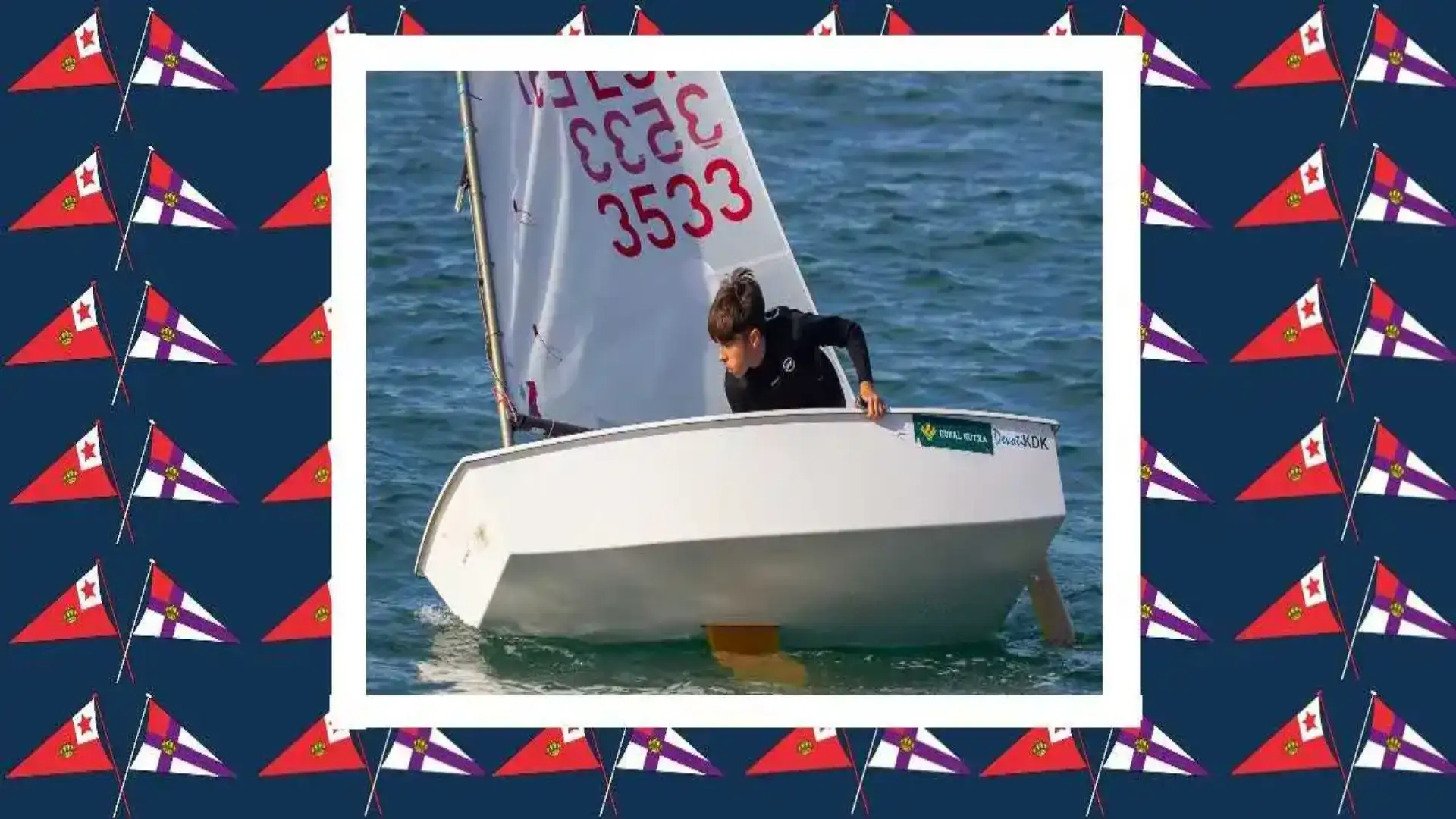 Pour Nicolás Bastard del Marítimo del Abra la Optimist Excellence Cup