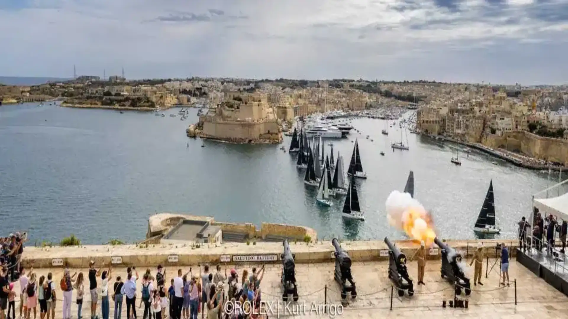 Start Countdown für Rolex Mittel Sea Race 2026