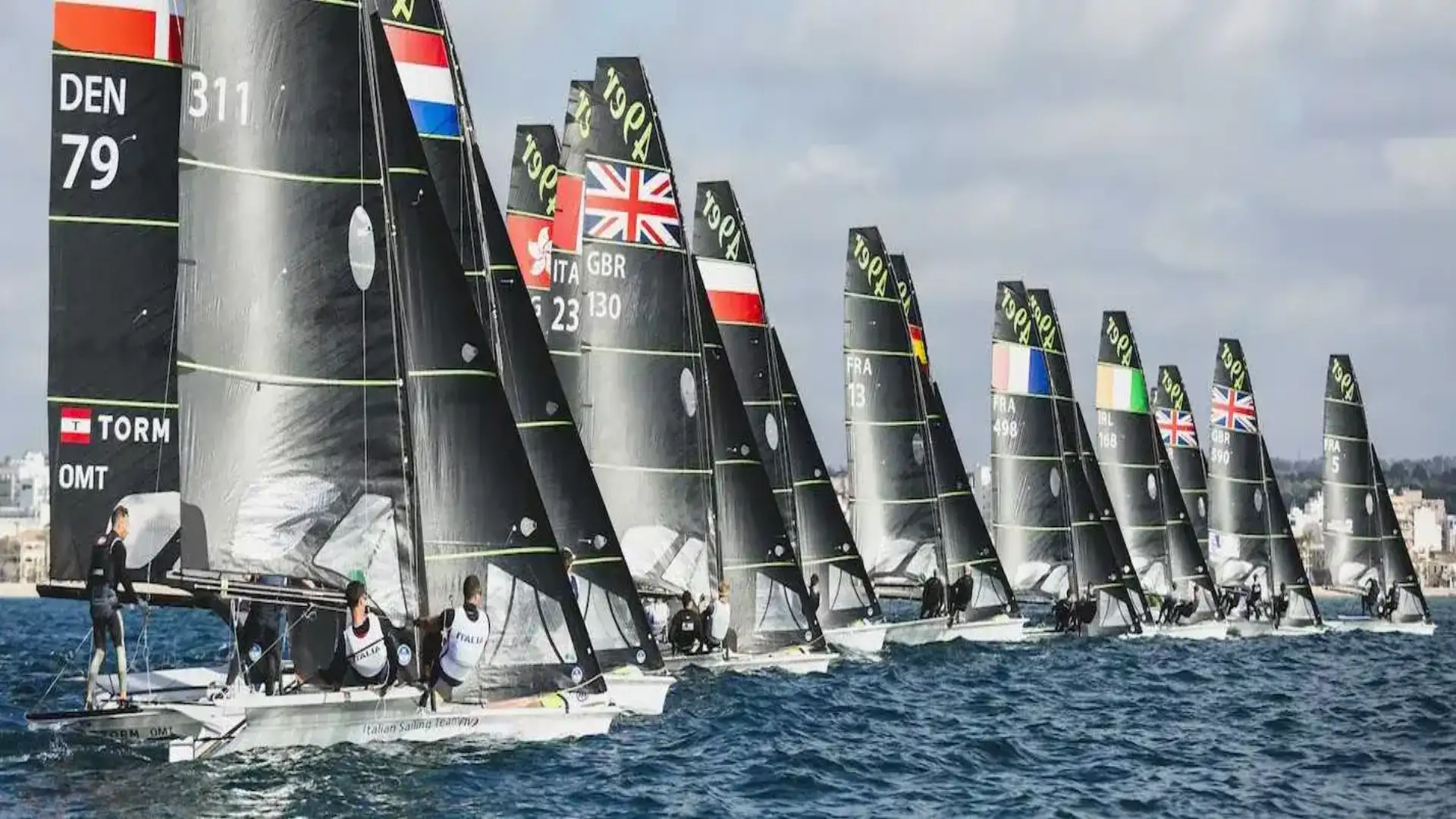 Mallorca Sailing Center Regatta plus de 300 bateaux dans le premier acte