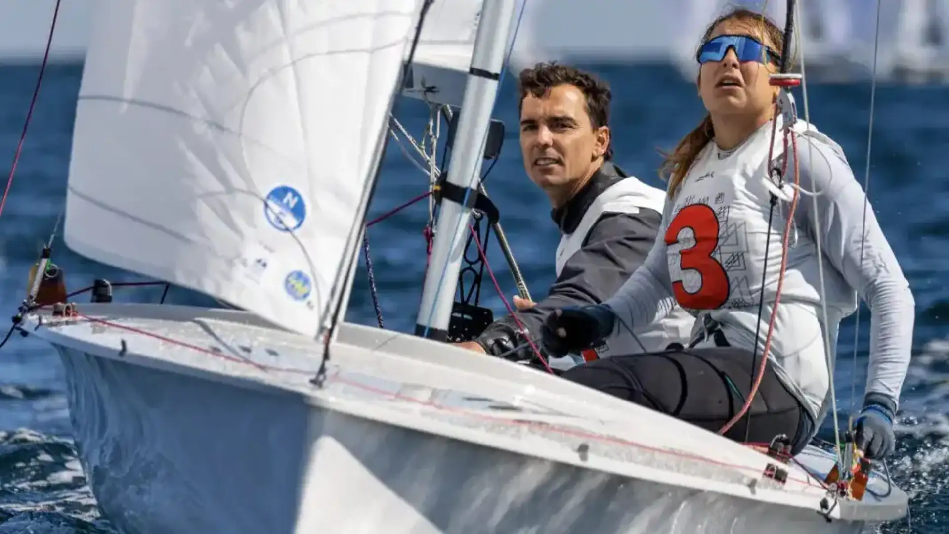 Européen de 470 au Portugal Xammar- Cardona médaille de bronze