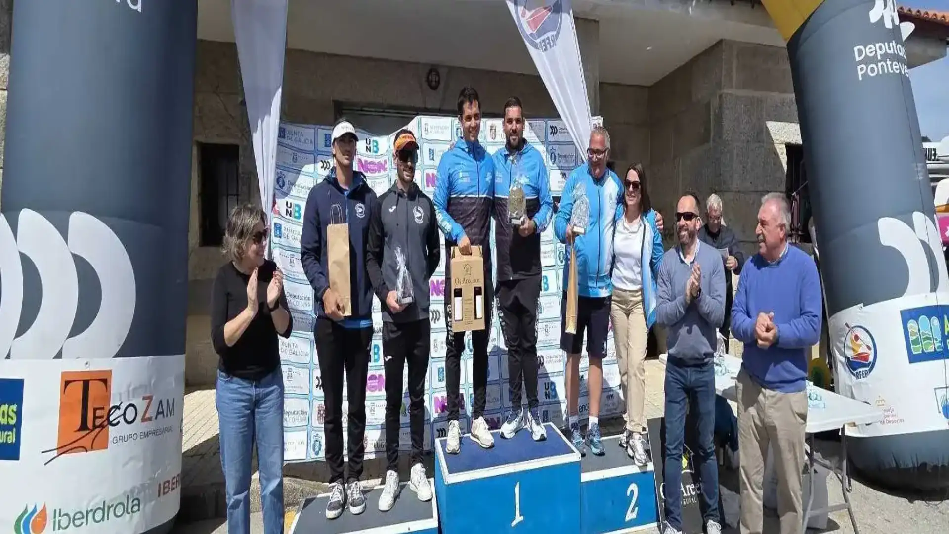 Kayak de Mar Spanish Cup in der Viguese Ria: Cobres und Vigo Look