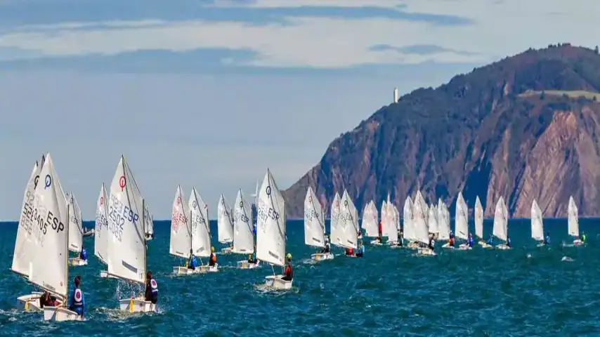 Começa no Abra de Vizcaya o Nacional com 155 Optimist
