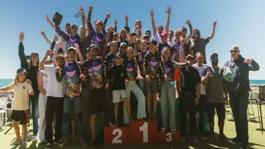 Fim do espanhol e o andaluz de Wingfoil em Chiclana