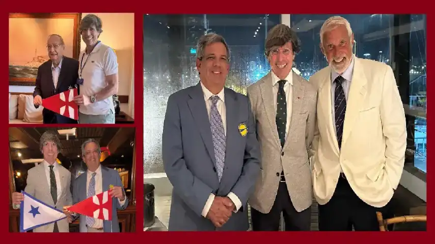 O Monte Real Club de Yates de Baiona exerce de Internacional